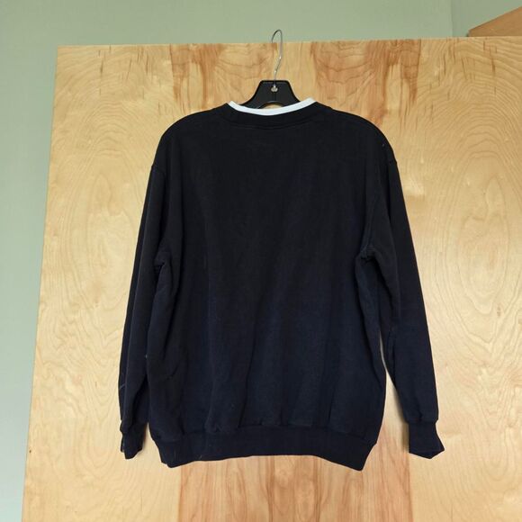 Top-stitch Women's Black and Blue Sweatshirt - Picture 2 of 3